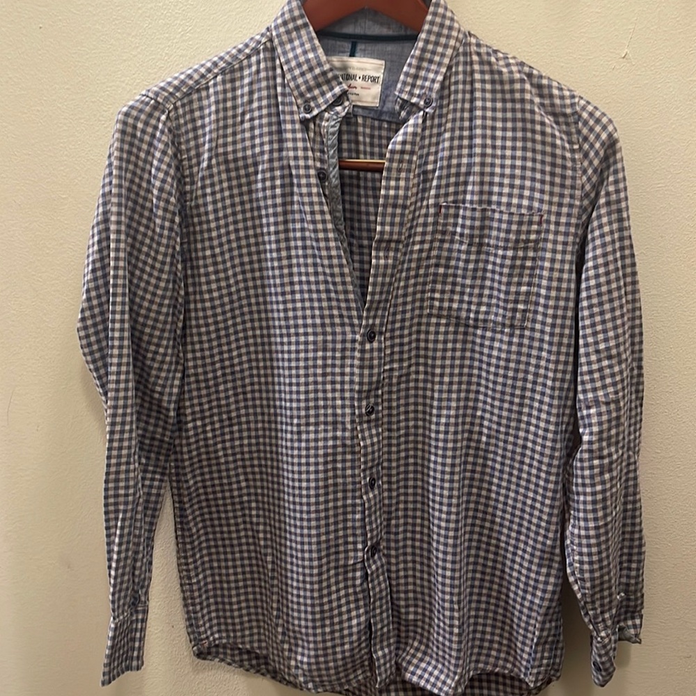 Men's Long Sleeve Button Down